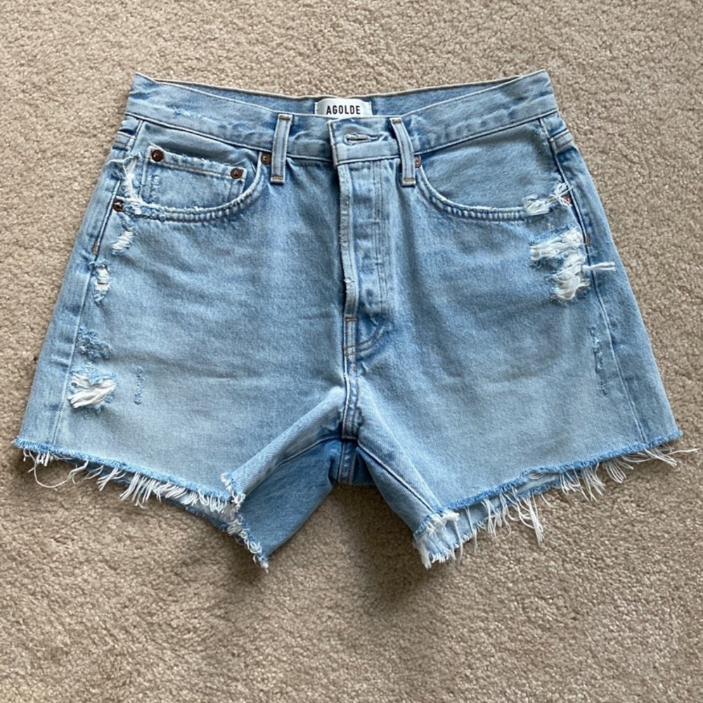 Agolde Parker Long Shorts